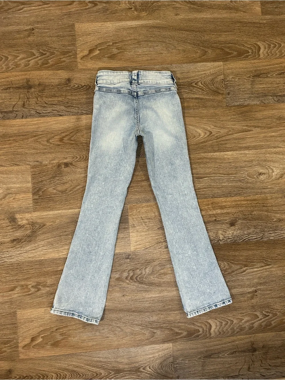 H&M Girls Size 12 Light Blue Bootcut Jeans